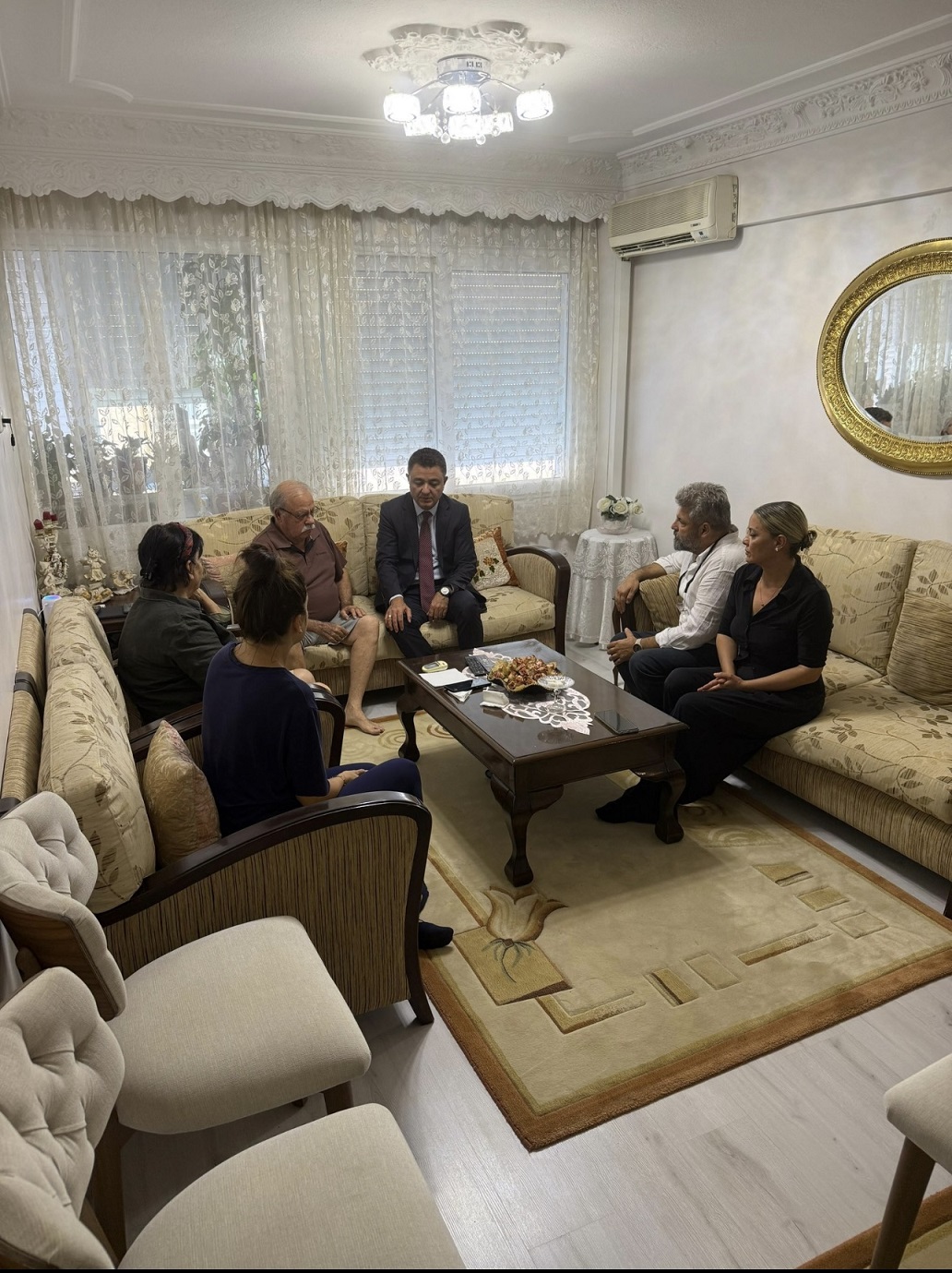 Konak Kaymakamımız Sayın Ediz SÜRÜCÜ Şehit Aile Ziyareti